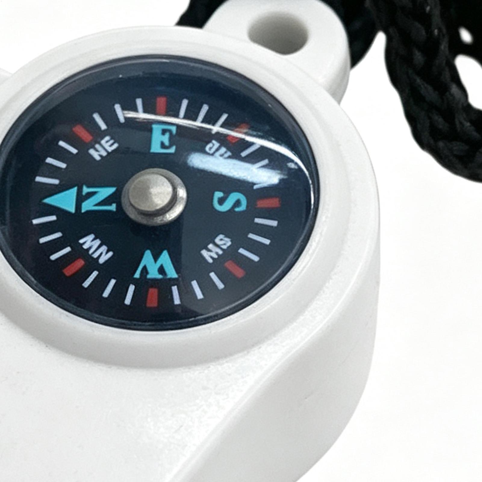 Hunting Fishing Outdoor - Silbato de seguridad multifuncional, resistente al