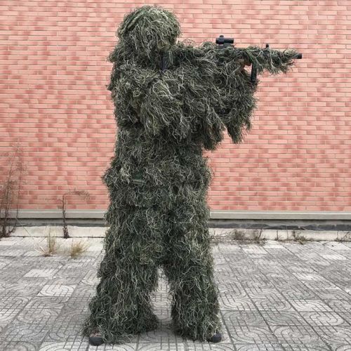 Outdoor Hunting Movies - Uniforme de Camuflaje Forestal, Traje Gill,