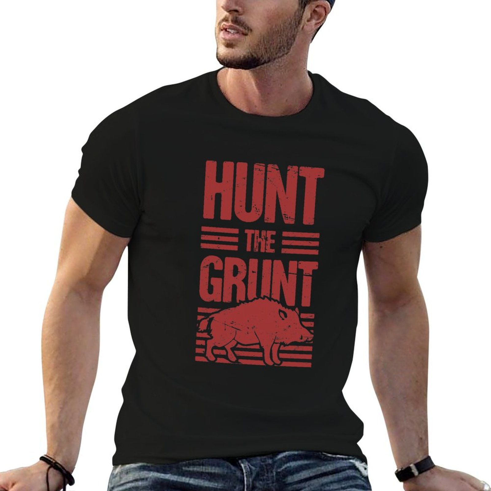 Wildman Hunting & Outdoor Polokwane - Camiseta Grunt para caza de jabalíes/cerdos