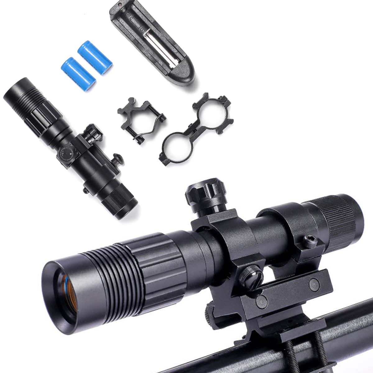 Outdoor Hunting Movies - Mira láser de punto rojo/verde ajustable