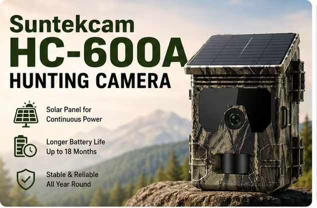 Outdoor Hunting Videos - Cámara de Vigilancia Solar para Fauna