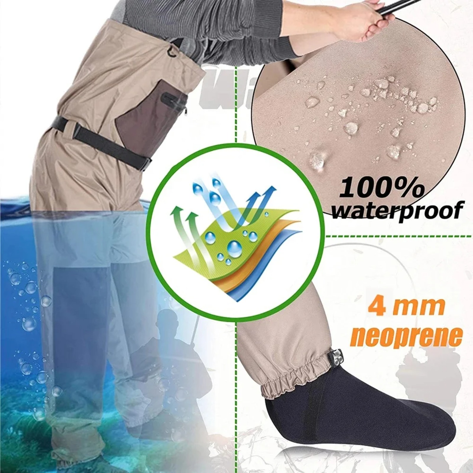 Goture - Vadeadores de Pesca c - Hunting Fishing Outdoor reseña y precio