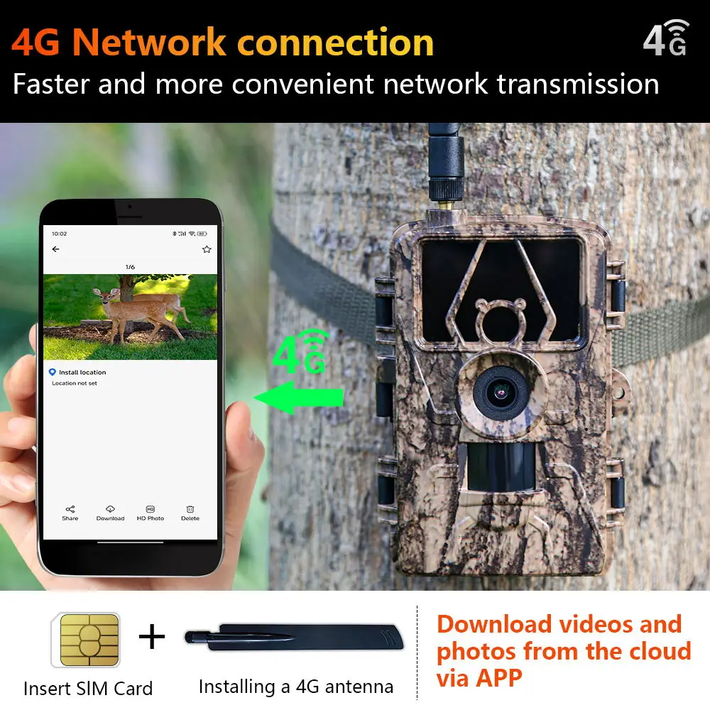 Cámara infrarroja HD8K para vi - Outdoor Hunting Videos reseña y precio