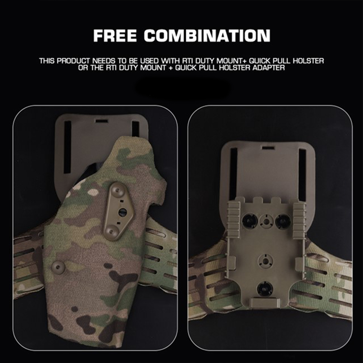 Funda de pierna MOLLE de extra - Outdoor Hunting Movies reseña y precio