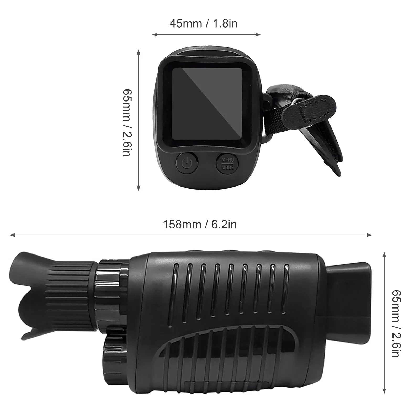 Monocular con Cámara de Visión - Outdoor Hunting Videos reseña y precio