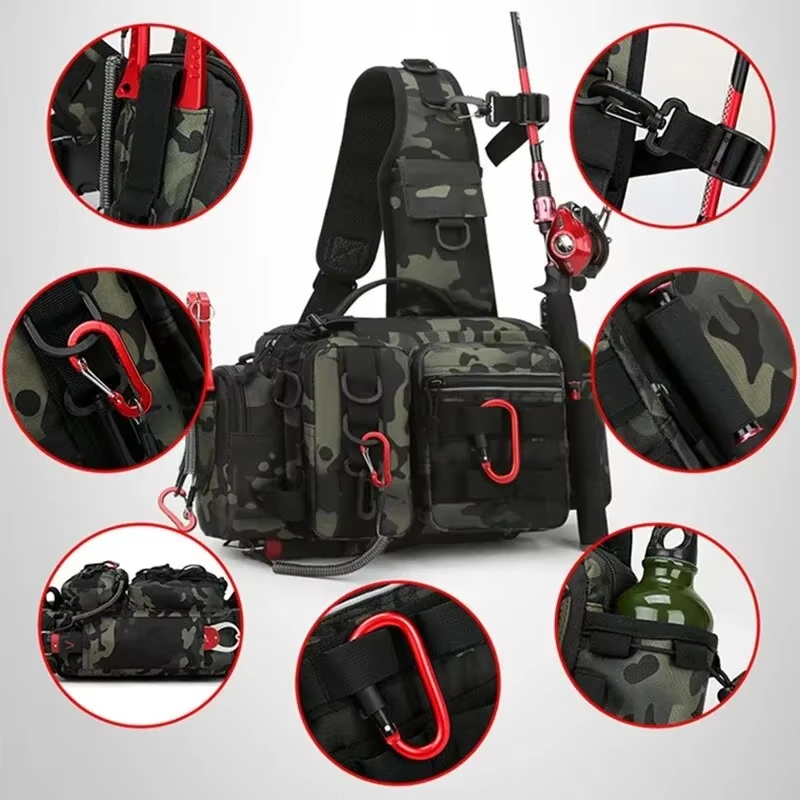 Bolso táctico de cintura para  - Hunting Fishing Outdoor reseña y precio