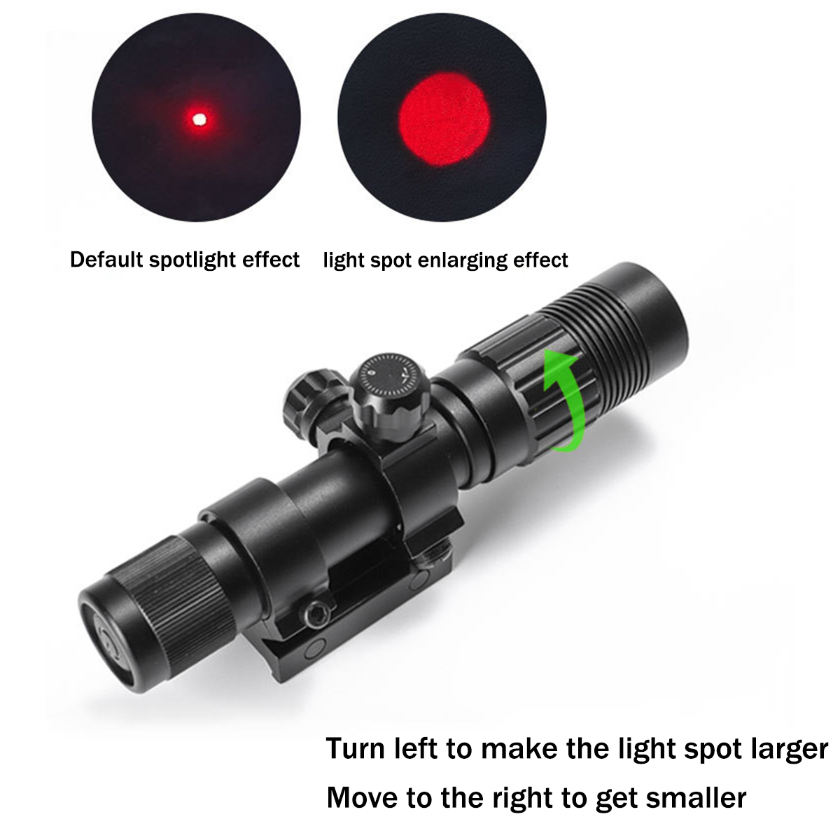 Mira láser de punto rojo/verde - Outdoor Hunting Movies reseña y precio