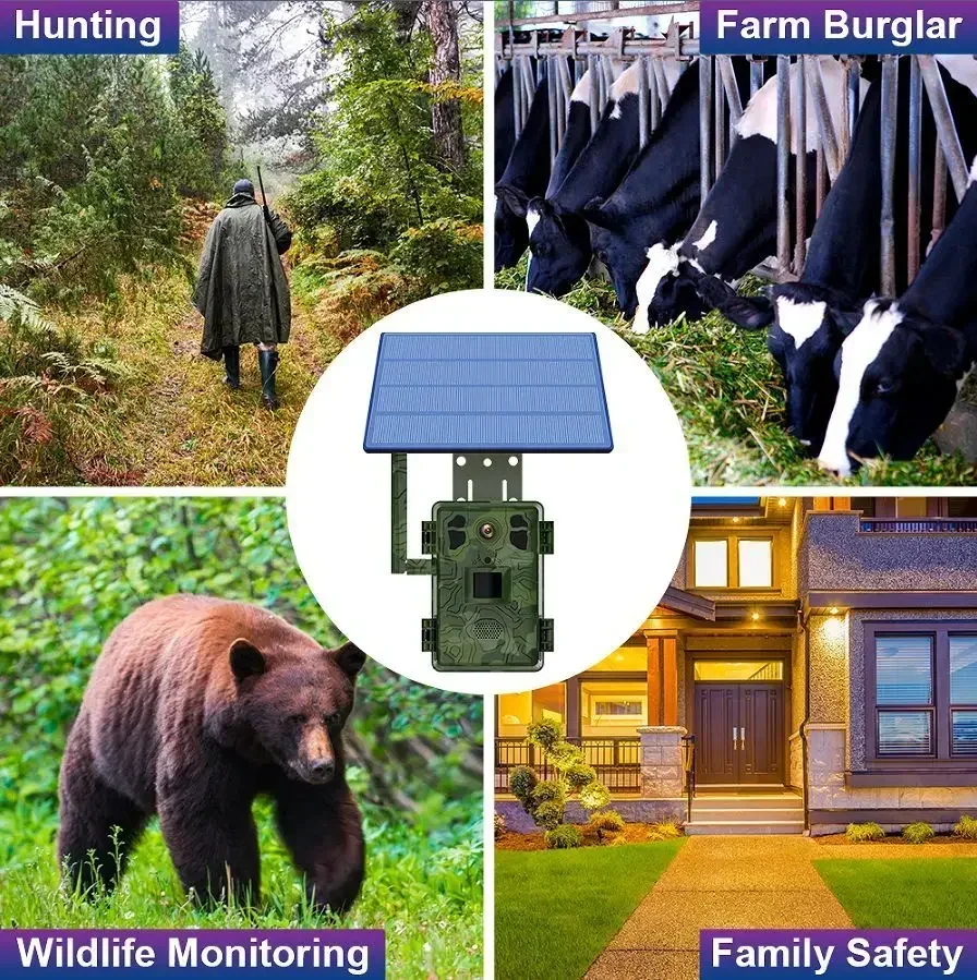 Cámara Solar de caza, visualiz - Outdoor Hunting Videos reseña y precio