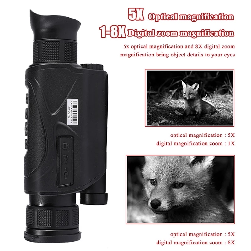 Cámara Monocular de visión noc - Outdoor Hunting Videos reseña y precio