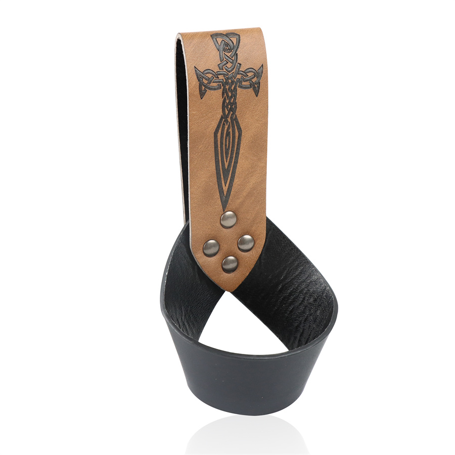 Cinturón para espada de cuero  - Outdoor Hunting Movies reseña y precio