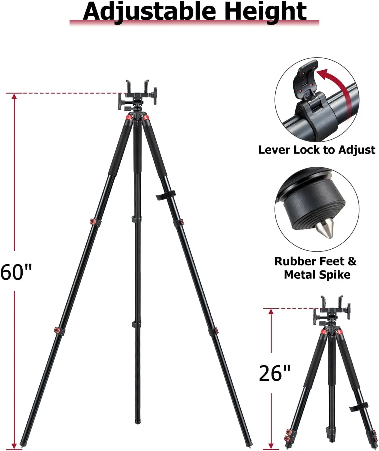 Trípode de Fibra de Carbono Li - Outdoor Hunting Tv reseña y precio