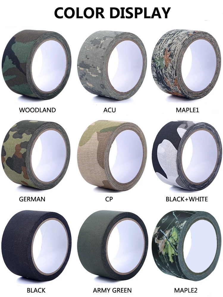 Cinta de camuflaje multifuncio - Hunting Outdoor Stores reseña y precio