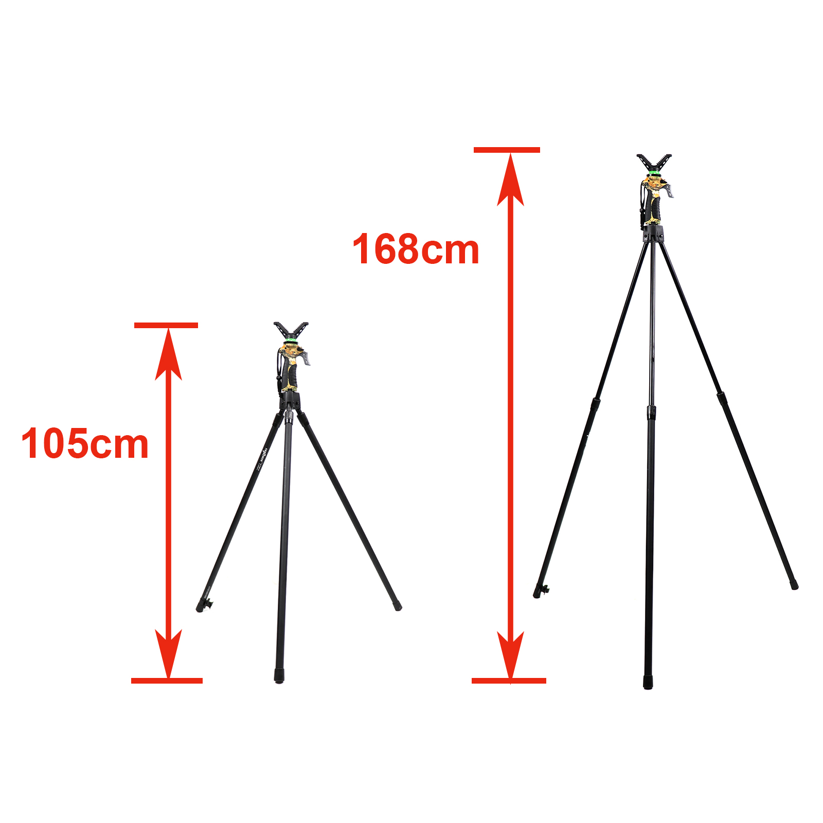 Trípode de caza de altura ajus - Outdoor Hunting Photography reseña y precio